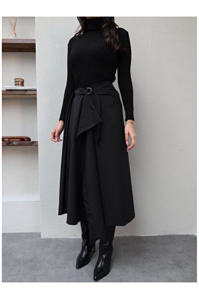 ESRAHELVACI Buckle Pareo Skirt