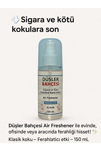 düşler bahçesi oda kokusu Sigara Ve Kötü Kokulara Karşı Etkili ANTİ SİGARA 3 ...
