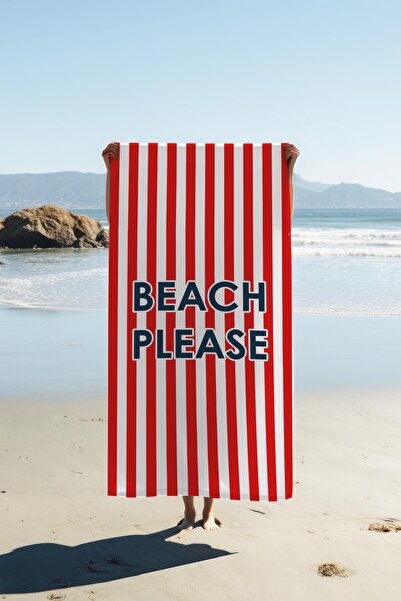 Dolce Mariee Digital Print Beach Sea Towel Beach Please Patterned Peshtamal H...