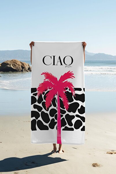 Dolce Mariee Digital Printing Beach Sea Towel Ciao Patterned Peshtamal Hvl0175