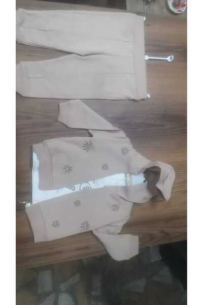 Uslukids Zippered Hooded Embroidered 3-Piece Boys' Tracksuit New Season