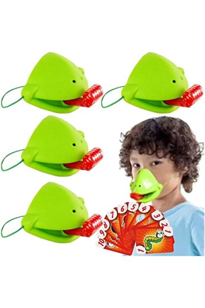 Optim Solution Quick Dexterity Game, Set for 4 Players, 4 Masks, 20 Cards, Mu...