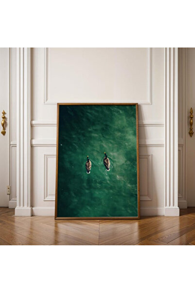 Tuba Decor Tablo dintr-o singură bucată cu rame din lemn pentru sufragerie, s...