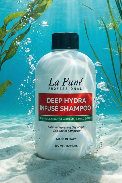 LF Lafune شامبو ديب هيدرا إنفوس – بخلاصة البرديوس وخلاصة الأعشاب البحرية الوا...