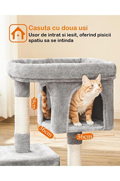 Smart Vibe BigSize 01L Plush Comfort+ Cat Set, Spacious House, Panoramic XL Bed, Light