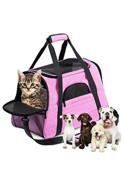 Optim Solution Geantă de transport pentru animale de companie, pentru câini ș...