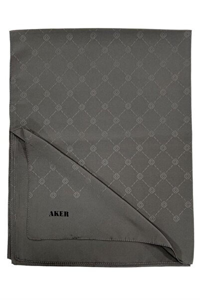 Aker Monogram Şal - Füme 974