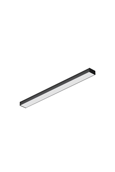 LEDIGANT Plafoniera cu LED pentru birou 120x10x5,5cm, 28W, Model Premium, dreptunghiulara, neagra, 6500k