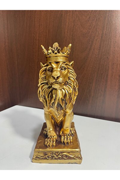 TEZ Dekoretif-KÜÇÜK TACLI ASLAN-Gold