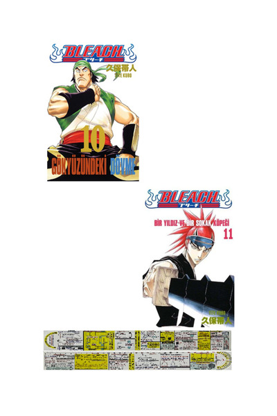 Gerekli Şeyler Yayıncılık Bleach 10-11. Ciltler Manga Seti + Özel Cetvel