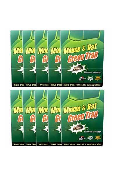 SDEPOT Capcană de lipici, S DEPOT®, pentru șoareci și șobolani, pachet de 10 bucăți