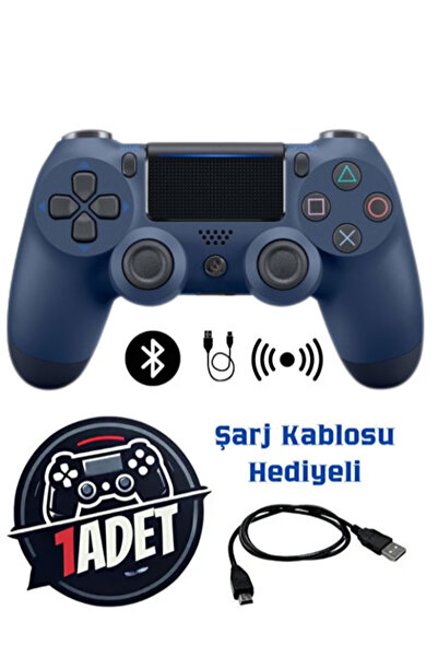 Smith Doubleshock Ps 4 Kablosuz Joystick Tablet Telefon Pc Uyumlu Titreşimli Oyun Kolu 1 Adet