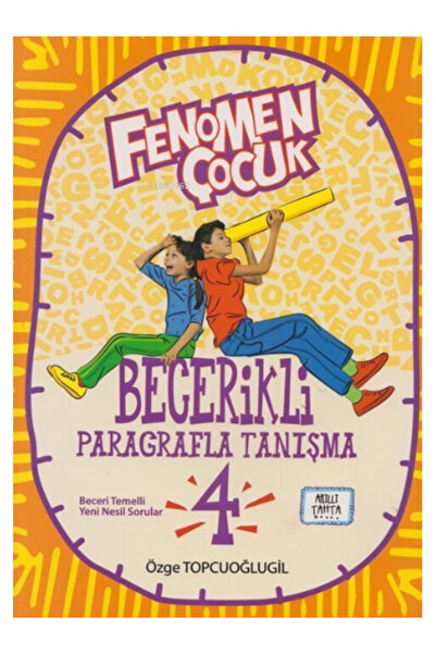 Fenomen Yayıncılık Fenomen Çocuk 4. Sınıf Becerikli Paragrafla Tanışma Kolektif