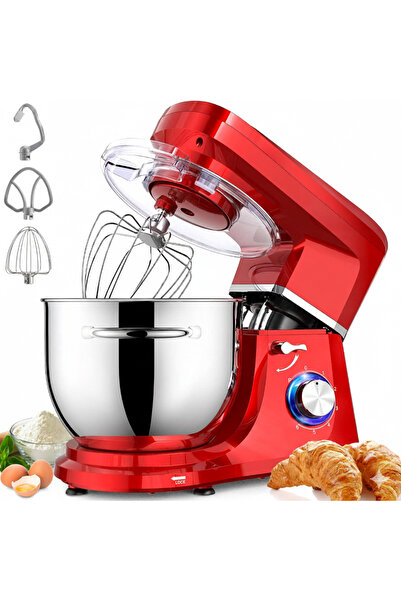 Generic 1500W 7L Stand Mixer with Bowl & Accessories | Dough Blender, Cake & Food Mixer for Baking