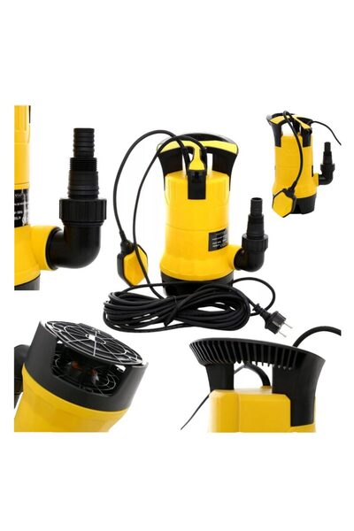 Kraft Submersible pump with float for dirty water 1", 1650 W,