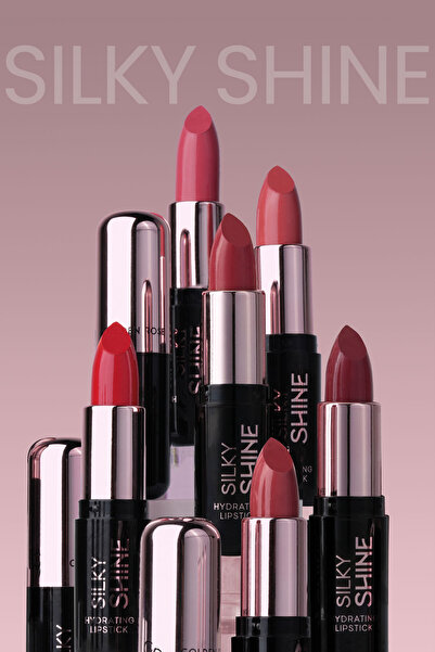 Golden Rose Silky Shine Hydrating Lipstick - 212 Gül Kurusu - Nemlendirici Ruj