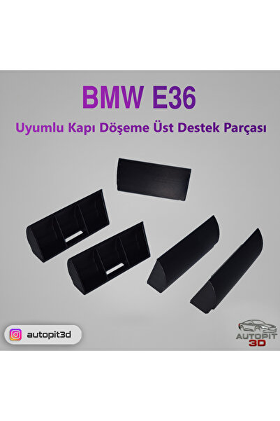 AutoPit 3D BMW E36 Uyumlu Kapı Döşeme Üst Destek Parçası