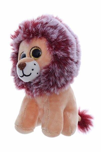 Recostore Jucarie de plus tip breloc, Leu maro, 12 cm, REC2326