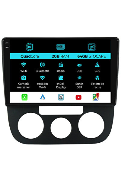 NavStore Navigatie Dedicata Volkswagen Golf5/Jetta (2004-2009), 10Inch, 2Gb R...