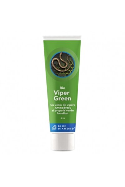 Blue Diamond Bio Viper Green Gel with viper venom and Brazilian green propolis - 100 ml