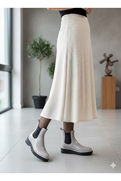 Northoflondon Women's Elastic Rain Boots