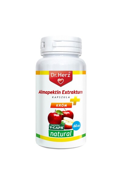 Dr Herz Apple Pectin Extract for , 400 mg, 60 vegan capsules