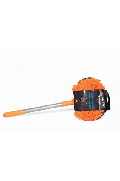 EUPHRATE KFZ Teleskopik Oto Yıkama Mopu | Ayarlanabilir Uzunluk ile Araç Temi...