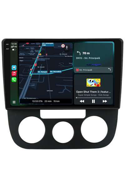NavStore Navigatie Dedicata Volkswagen Golf5/Jetta (2004-2009), 10Inch, 4Gb Ram, 64Gb Stocare, Carplay