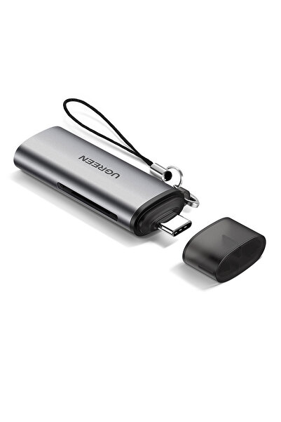 Ugreen 2-in-1 USB-C SD, TF OTG Kart Okuyucu Adaptör, 50704