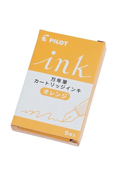 Pilot 5'li Dolma Kalem Kartuşu Turuncu