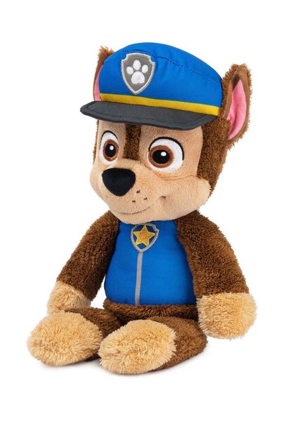 PopŞeker Paw Patrol Chase Plush 34 cm – Licensed Soft Plush Toy