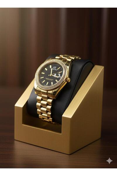 Feronnucci Women's Steel Wristwatch Multi-Colored Dial Stone Model + Bracelet...