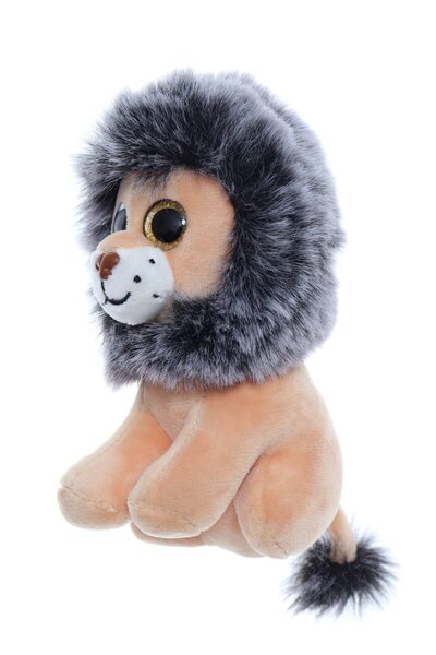 Recostore Jucarie de plus tip breloc, Leu maro, 12 cm, REC2325