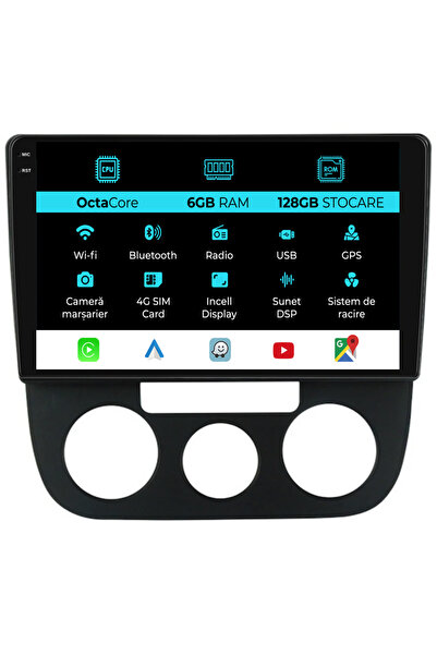 NavStore Ειδικό σύστημα πλοήγησης Volkswagen Golf5/Jetta (2004-2009), 10 ίντσ...