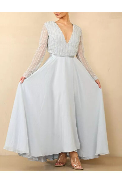 Evendi Rochie lunga, Albastru