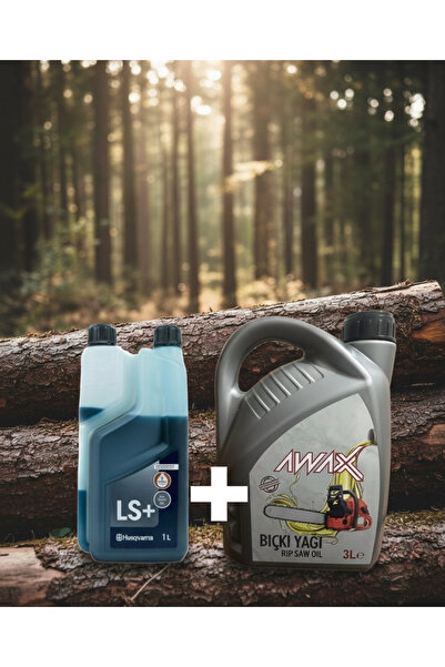 Husqvarna ölçekli yağ 1 lt - zincir yağı hediyeli