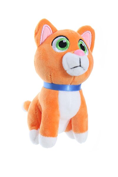 Recostore Jucarie de plus tip breloc, Catelus portocaliu, 12 cm, REC2332