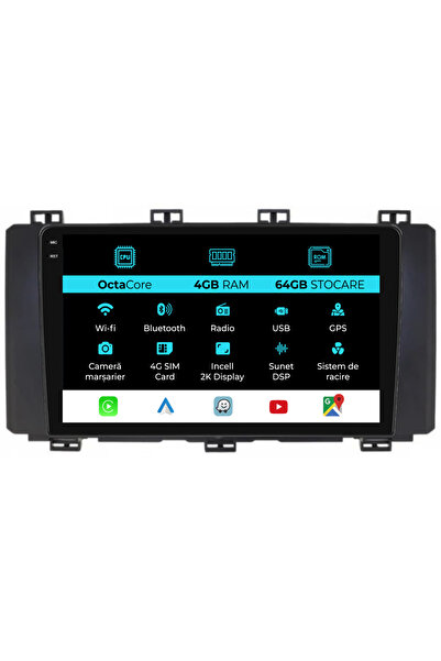 NavStore Navigatie Dedicata Seat Ateca (2016-2021), 2K, 4Gb Ram, 64Gb Stocare...