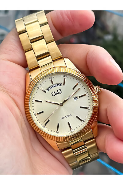 Q&Q Qq Men's Steel Watch Original Brand