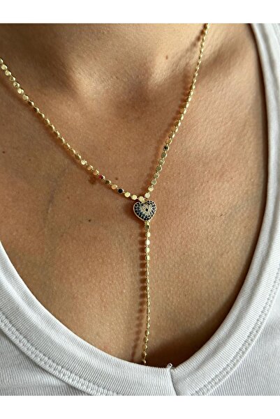 Markiz Takı قلادة نزار ديتيل واي 35 سم