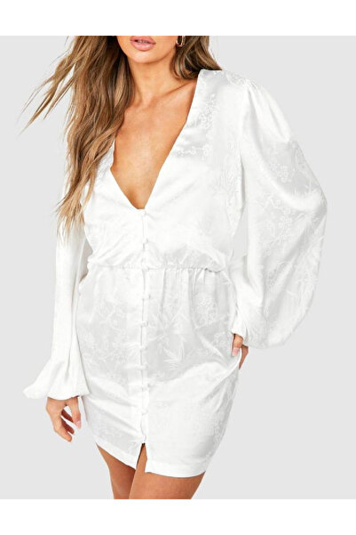 BOOHOO Short dress, White