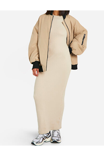 BOOHOO Long dress, Cream