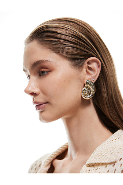 Koton Büyük Boy Deniz Kabuğu Küpe