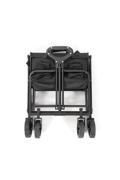 Tradeo Foldable Heavy-Duty Utility Wagon with Telescopic Handle – Portable & Multipurpose Cart
