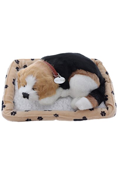 Recostore Pisica cu cosulet, doarme, miauna si da din coada, 25x16 cm