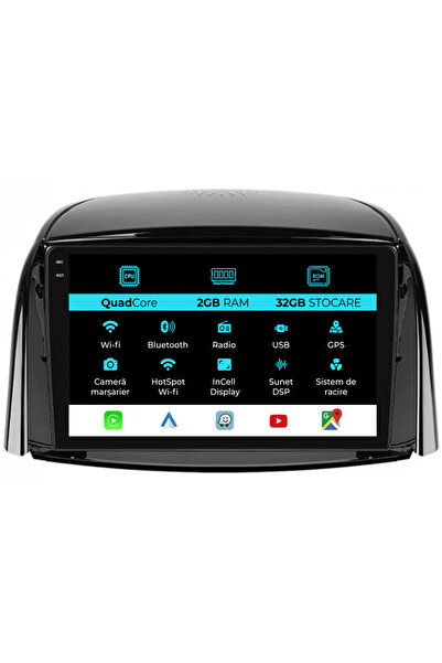 NavStore Dedicated Navigation Renault Koleos (2008-2016), 9Inch, 2Gb Ram, 32Gb Storage, Carplay