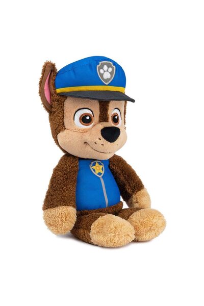 PopŞeker Paw Patrol Chase Plush 34 cm – Licensed Soft Plush Toy