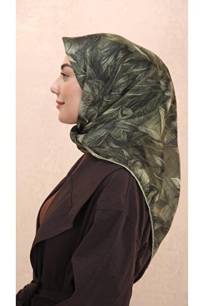 locella Soft Pamuk Eşarp Yeşil-12