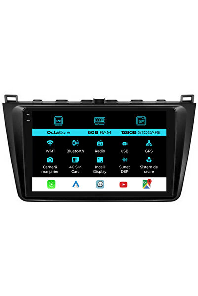 NavStore Ειδικό σύστημα πλοήγησης Mazda 6 (2008-2013), 9 ίντσες, μνήμη RAM 6 ...