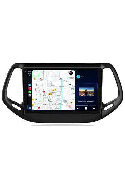 NavStore Dedicated Navigation Jeep Compass (2016-2020), 2K, 12Gb Ram, 256Gb Storage, Carplay